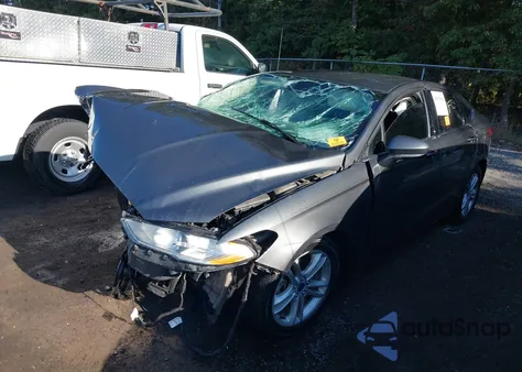 2018 Ford Fusion Se из США, поврежденный, VIN 3FA6P0H73JR140171